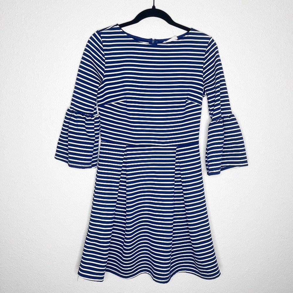 Altar'd State blue and white stripe dress